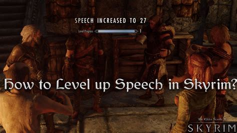Skyrim speech level - C'mon man, there's a complete list of all the Ordinator perks in the description. A control + F for "speech" would have gotten you the info immediately. ItsYaBoy-Moe • 5 yr. ago. I believe it does. ColossusX13 • 5 yr. ago. If you get thunderchild you can get exp for shouting from the getgo. And there's an mcm that allows you to set how much ...